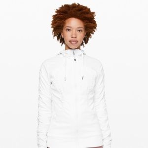 COPY - White lululemon zipup